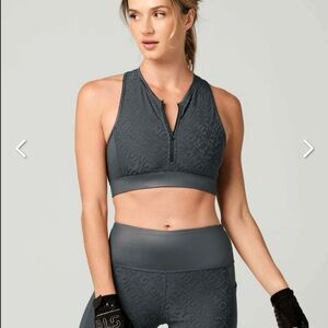 Women's Charcoal Sports Bra